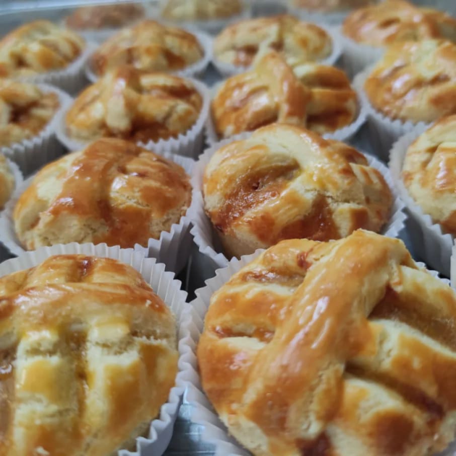 MINI PIE DE MANZANA X 100 UND