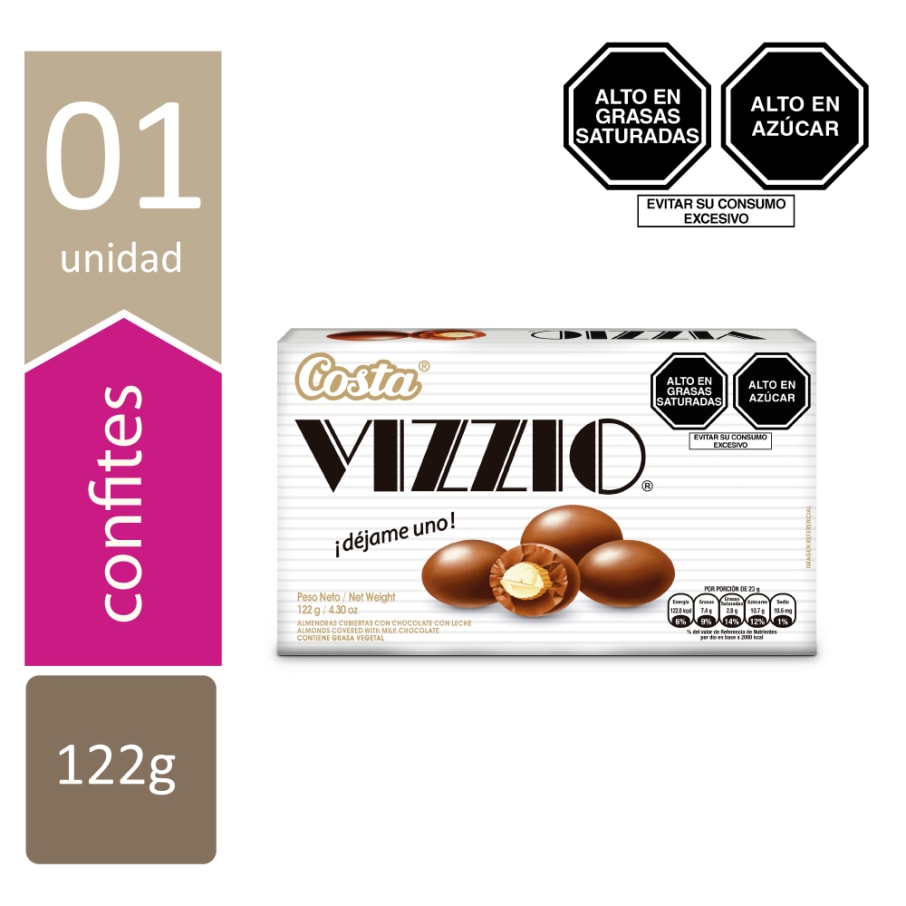 COSTA VIZZIO ESTUCHE 122 GR