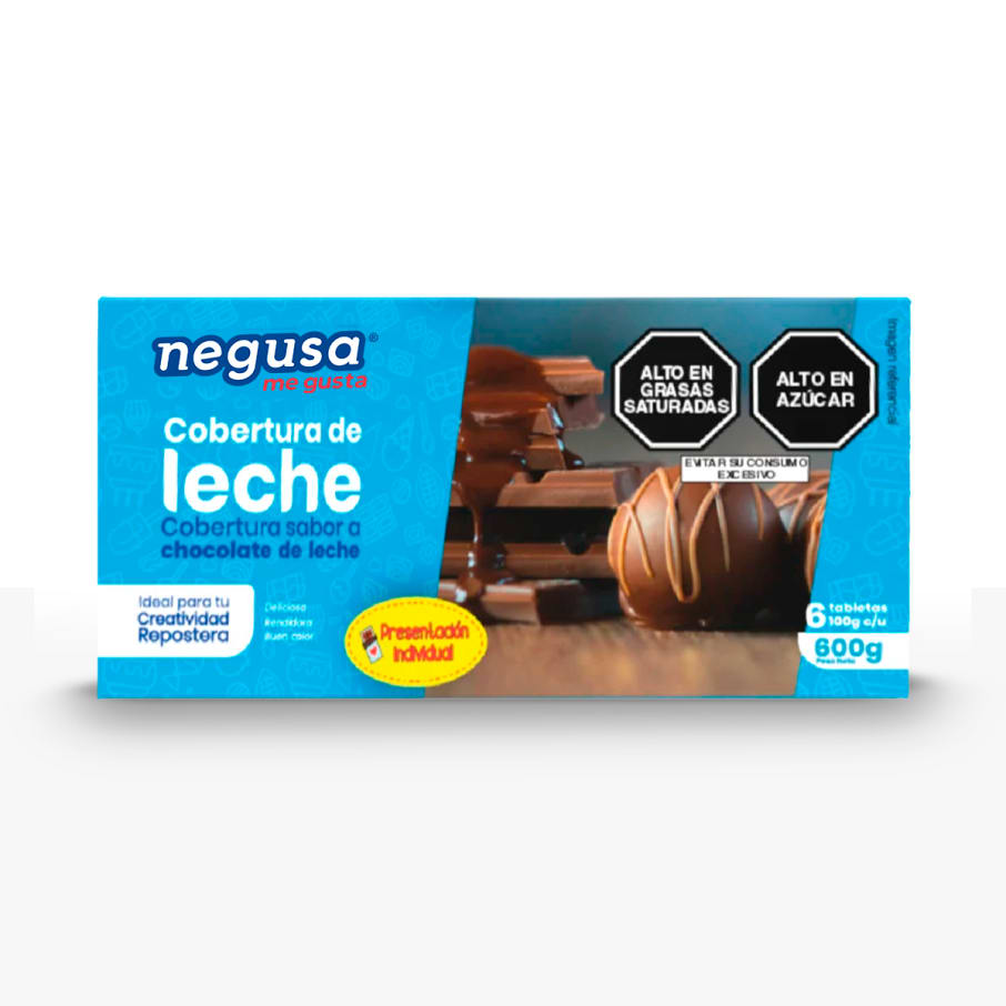 COBERTURA DE LECHE 600 G