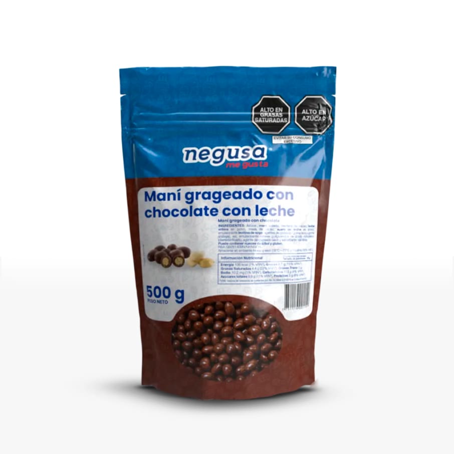 MANÍ CON CHOCOLATE CON LECHE 500 G