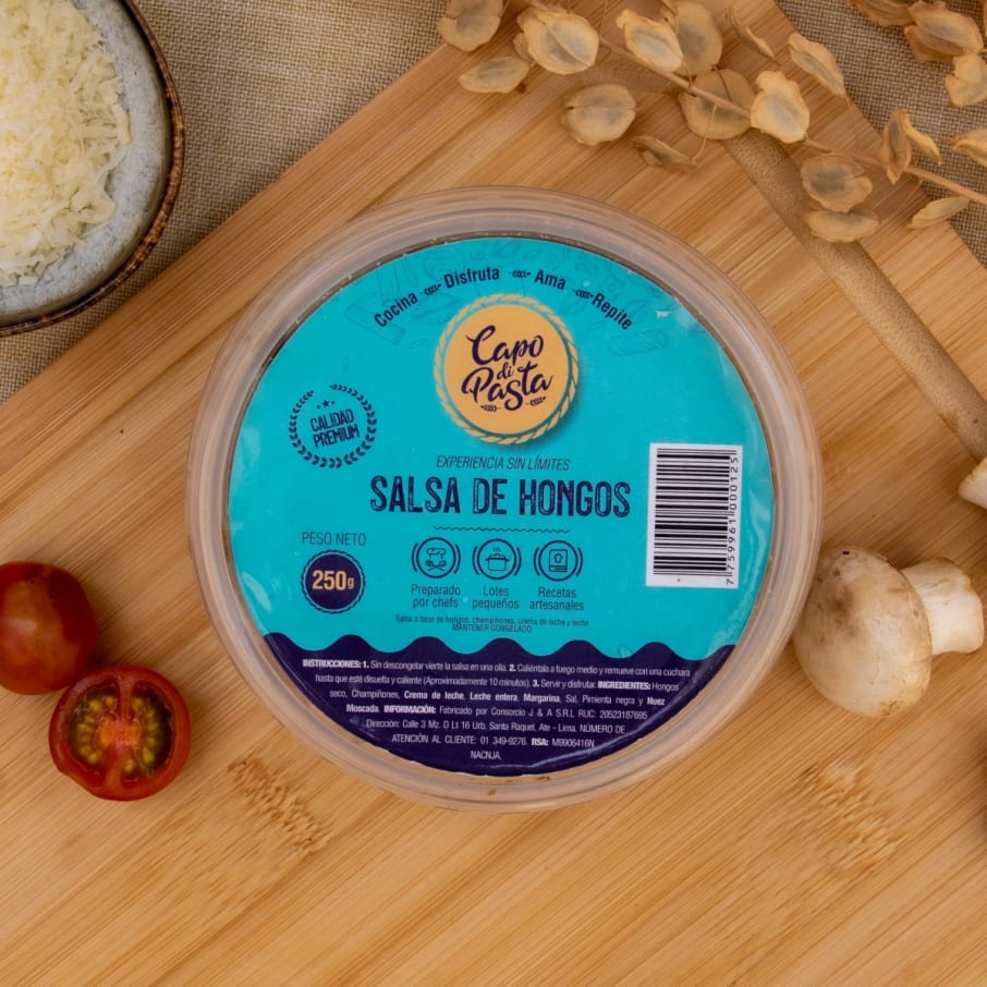 Salsa de Hongos