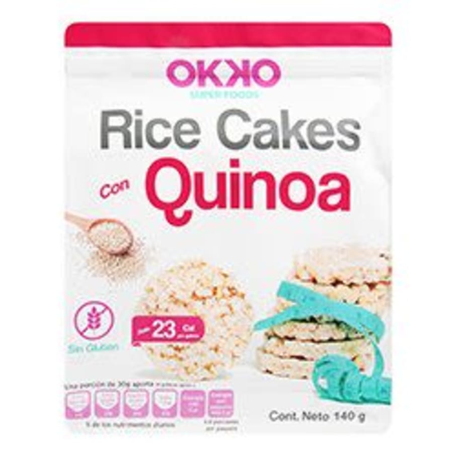 Galleta Okko de Arroz Con Quinoa 140 g