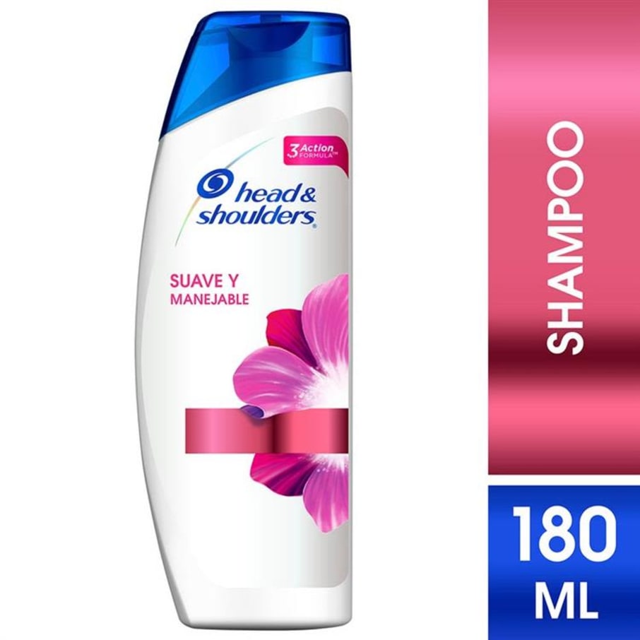 Sh. Head&Shoulders Suave Y Manejable 180Ml