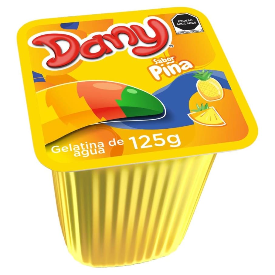 Gelatina Dany De Piña 125 g