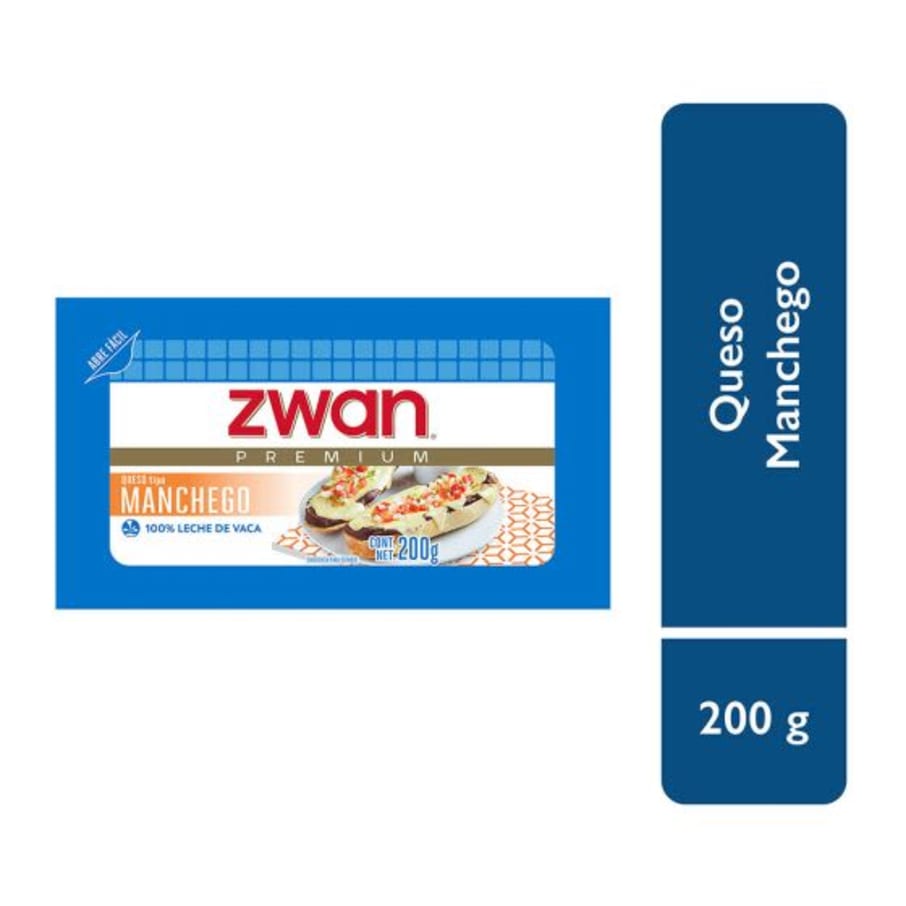 Manchego Rebanado Zwan 200 g