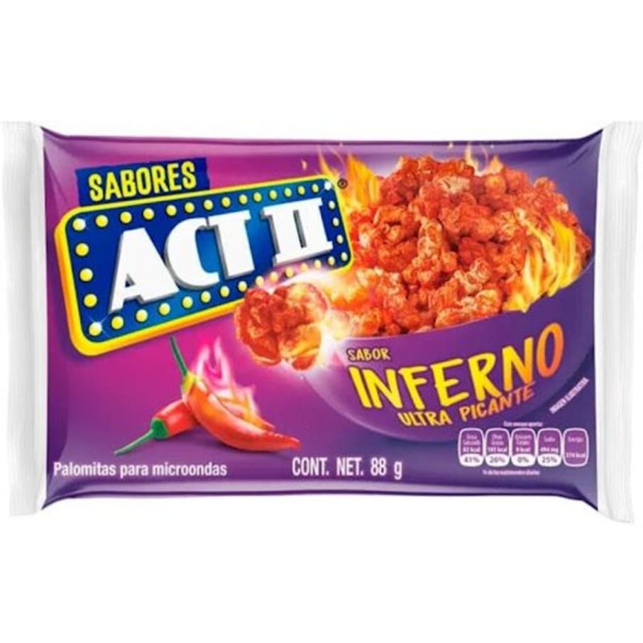 Palomitas Act Ii Infierno 88Gr