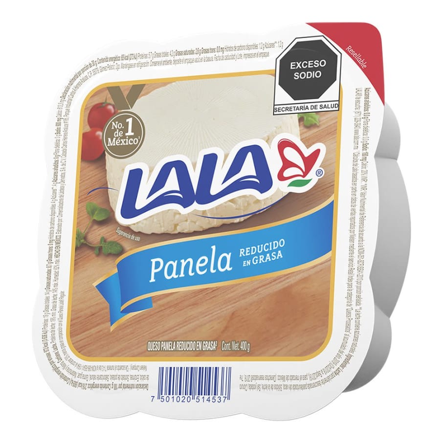 Queso Panela Lala Reducida en Grasa 400 g