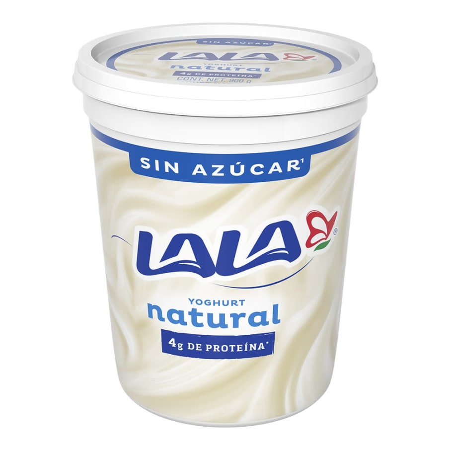 Yogurt Lala Natural Sin Azúcar 900 g