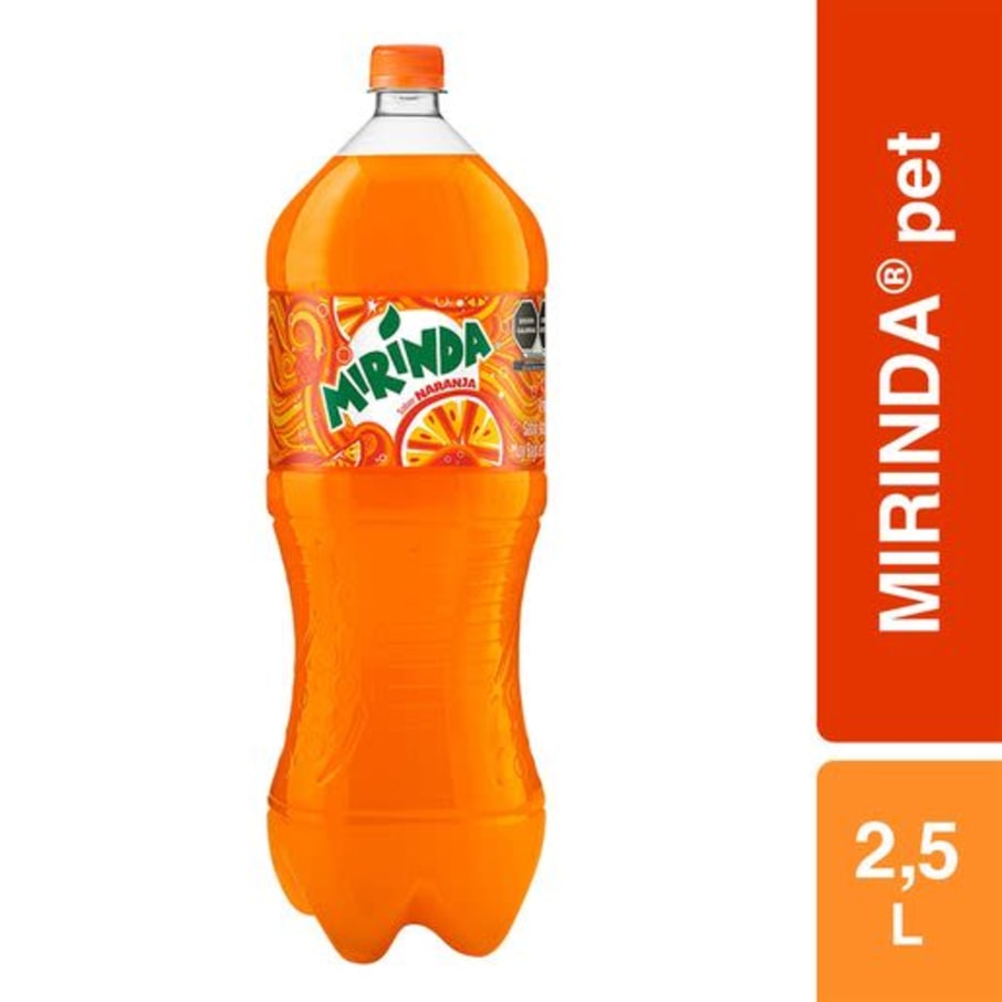 Refresco Mirinda Naranja Pet 2.5L