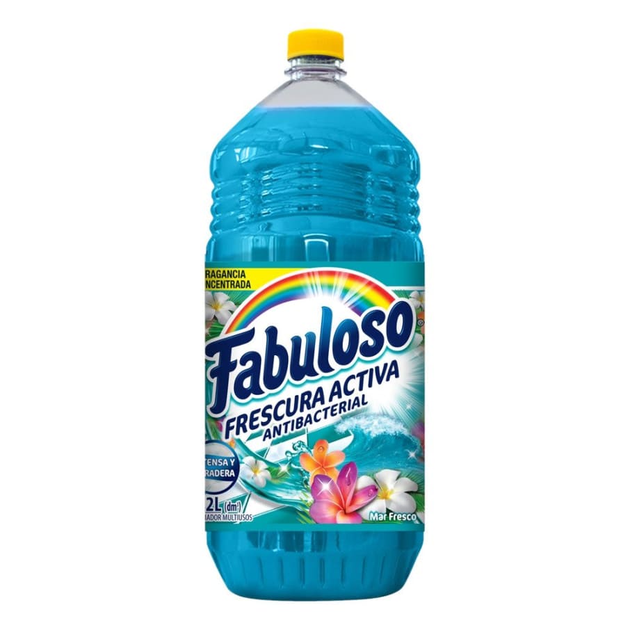 Limpiador Fabuloso Mar Fresco Multiusos 2L