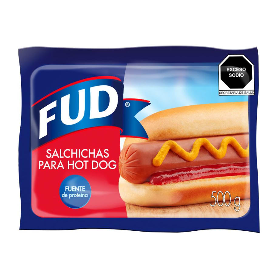 Salchicha Fud Para Hot Dog 500 g