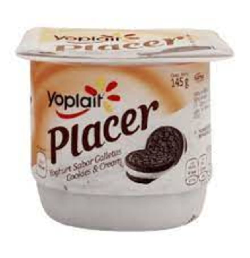 Yoghurt Placer Sabor Cookies And Cream 145 g