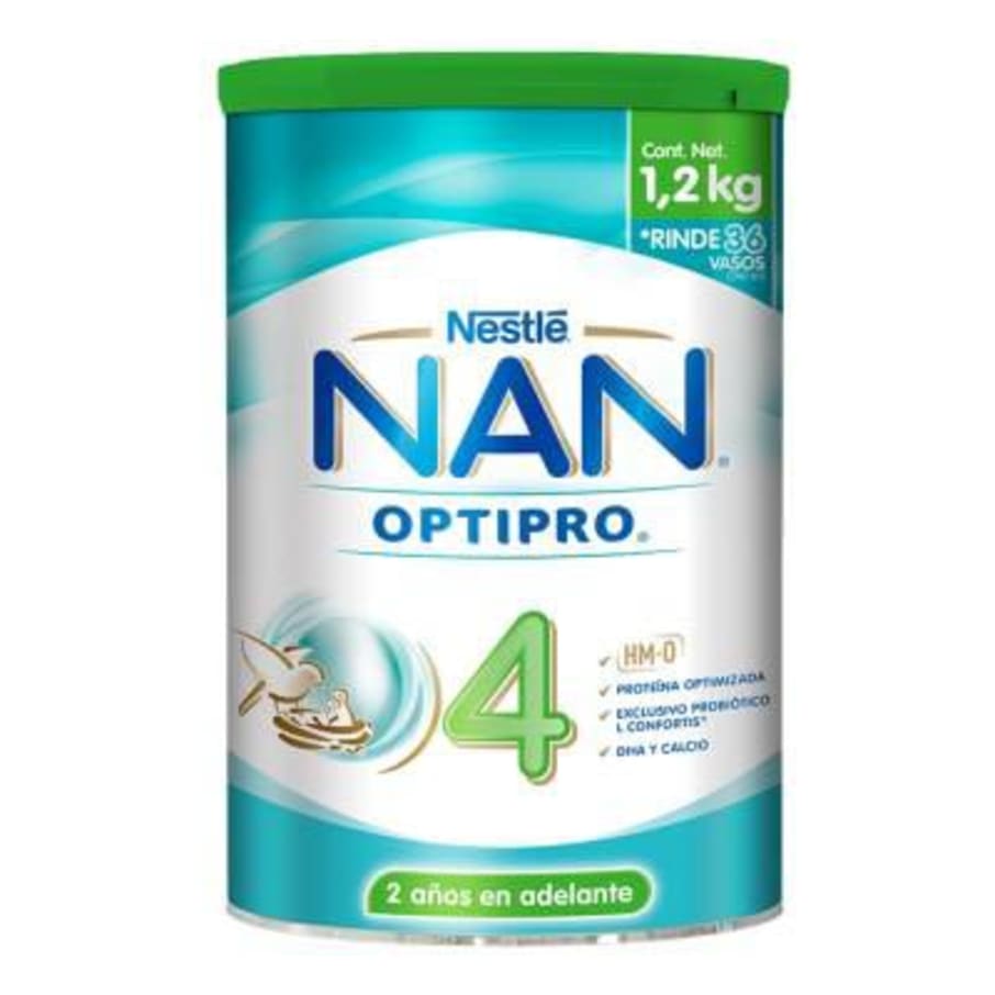 Fórmula Infantil NAN 4 Optimal Pro, a partir de 2 Años, 1.2kg