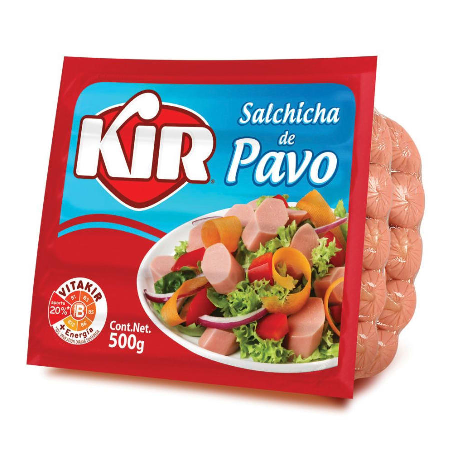 Salchicha de Pavo Kir  500 g