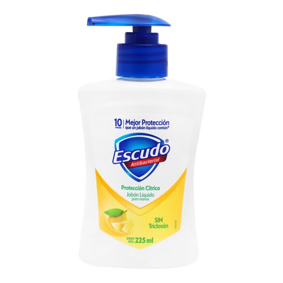 Jabón Líquido Escudo Antibacterial Para Manos 225 mL