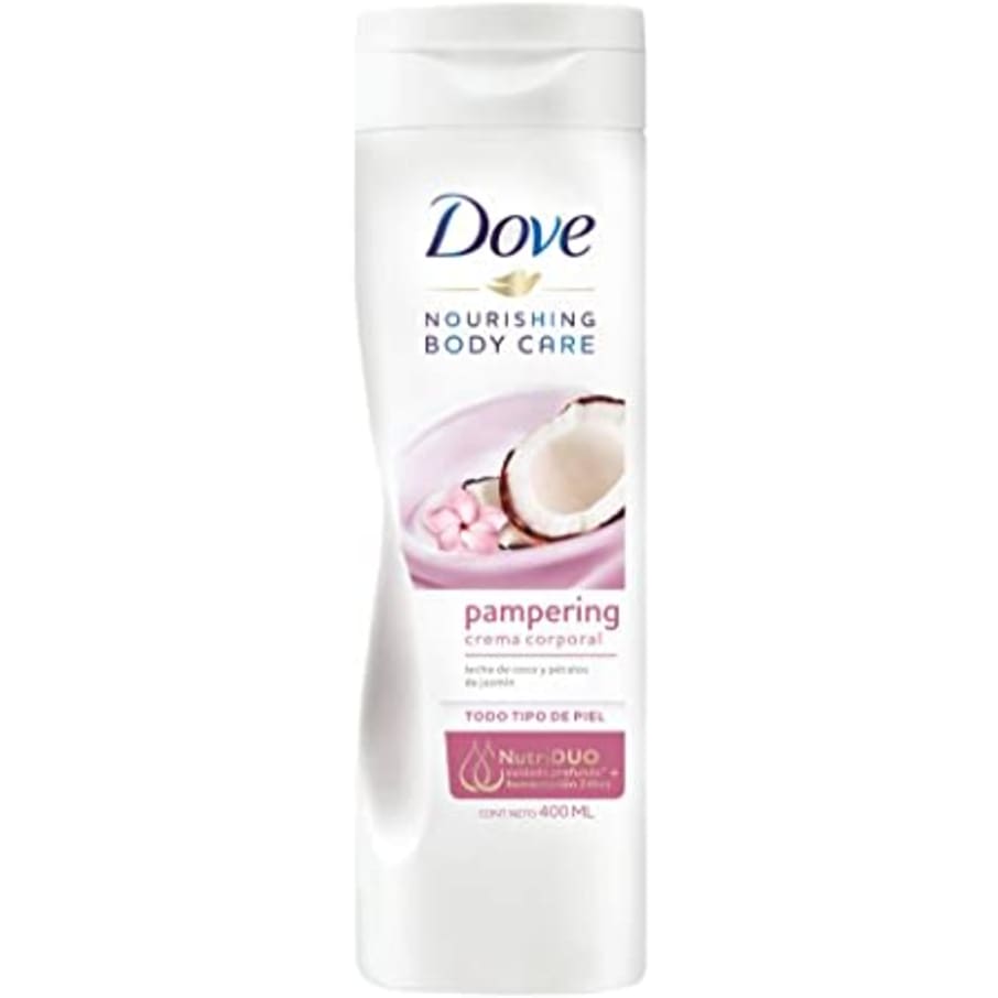 Crema Corporal Dove Leche de Coco y Pétalos de Jazmín 400 mL