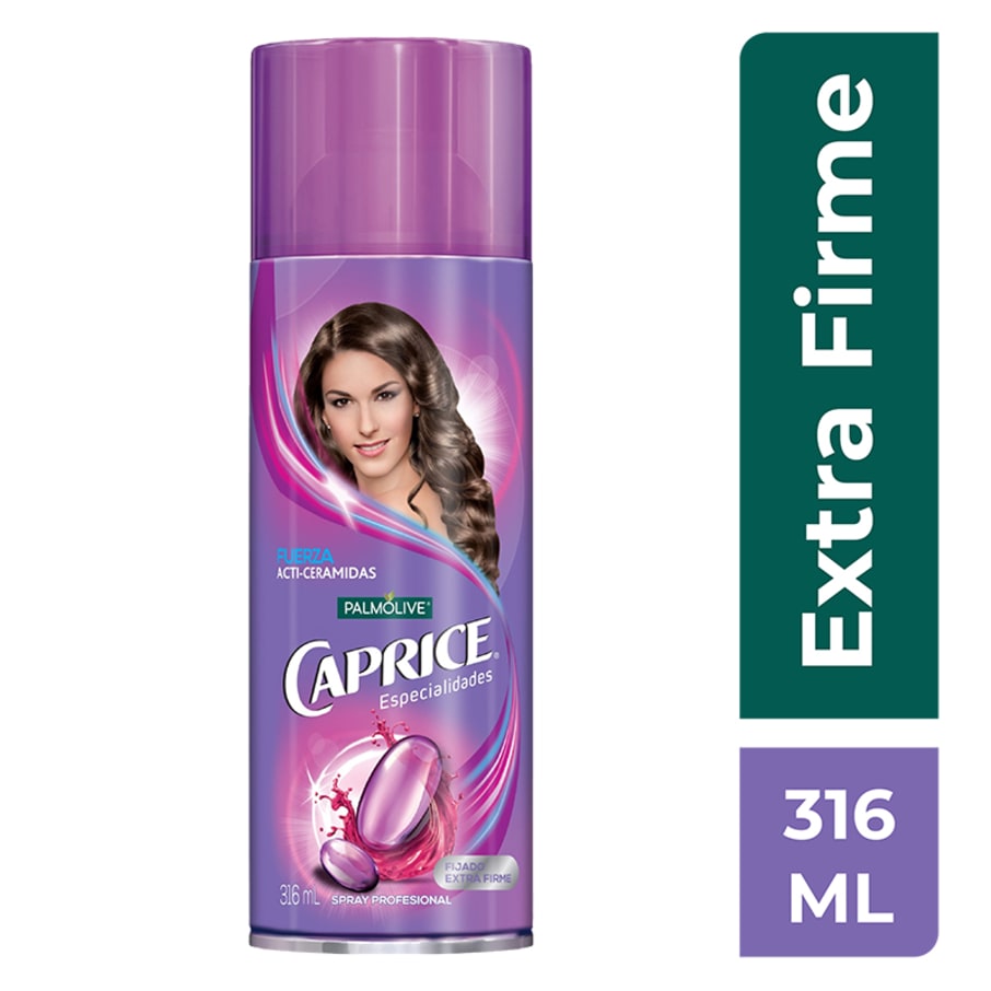 Spray Caprice Para Pelo Fijador Acti-Ceramidas 316 mL