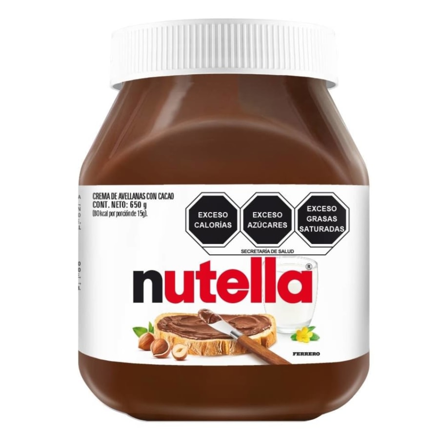 Crema de Avellana Nutella 650 g