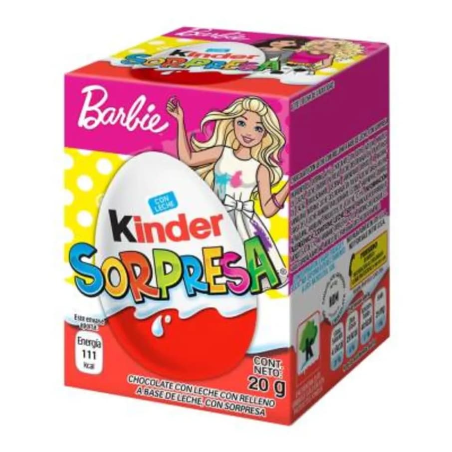 Huevo Kinder Sorpresa Barbie