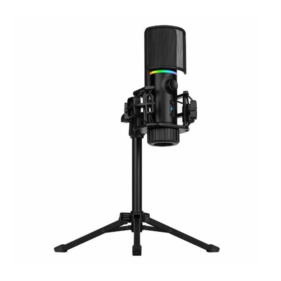 Micrófono Gamer Streamplify MIC-48-RGB-TP-BK Soporte de Trípode