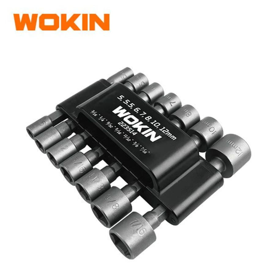 Set Adaptador Tuerca 14 piezas Wokin