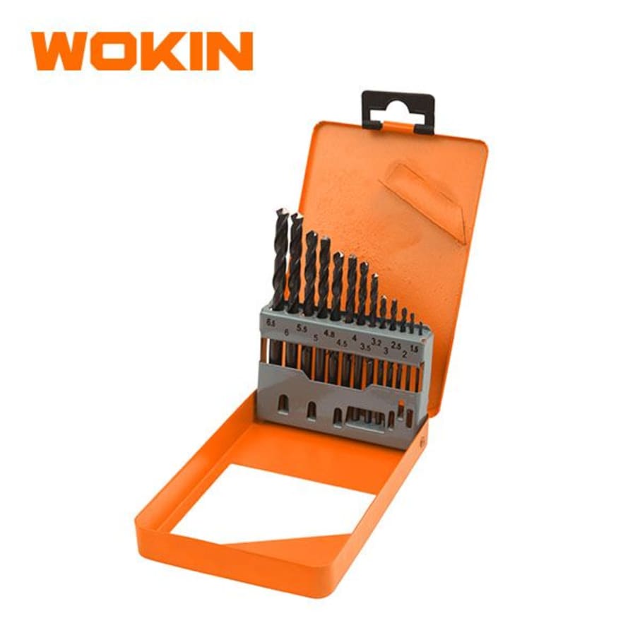 Set Brocas HSS, 13 Piezas Wokin