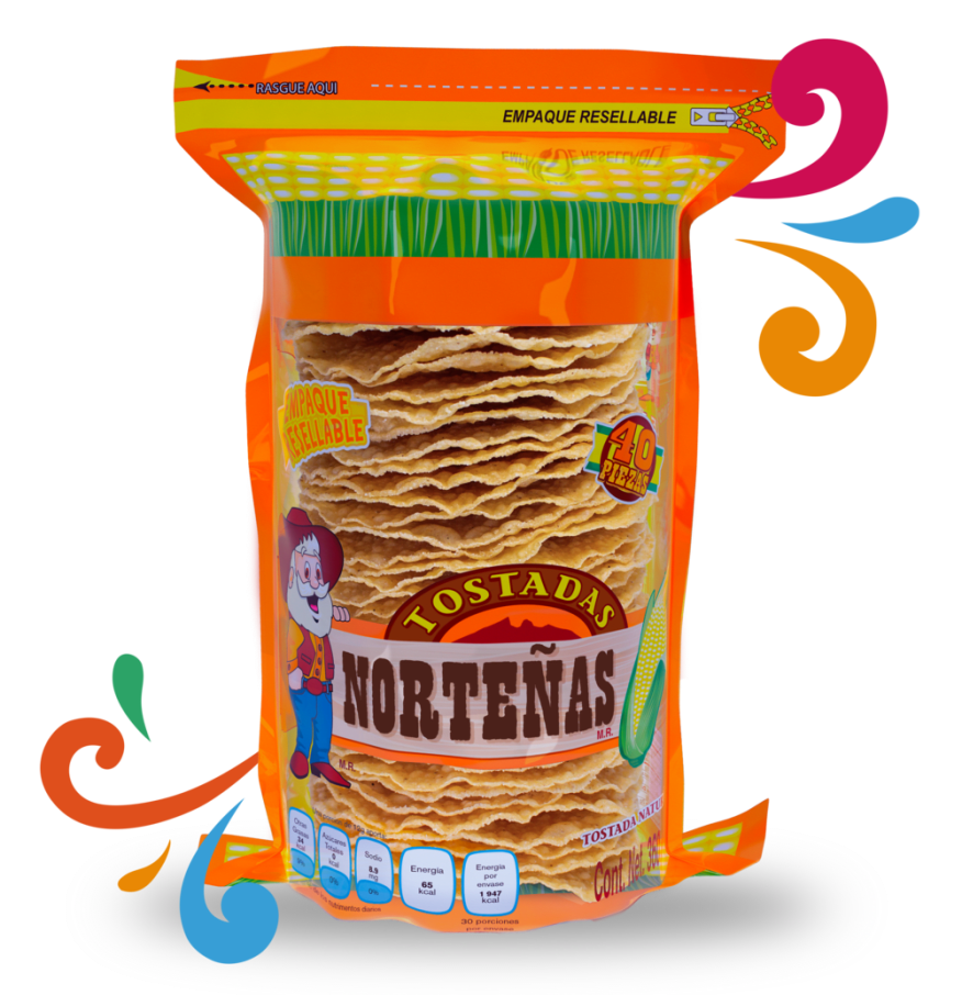 Tostadas Norteñas 200 Gr