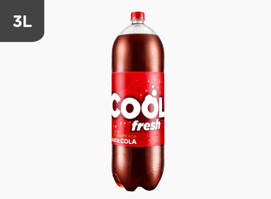 Cool Fresh 3000ml Cola Negra