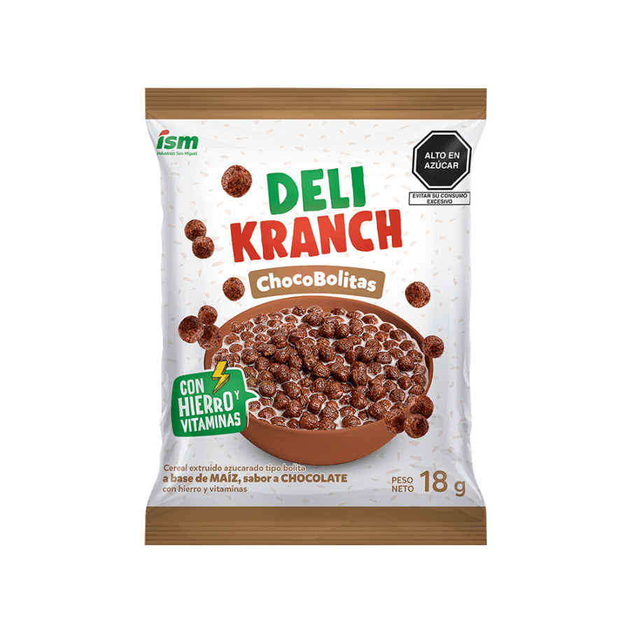 Cereal Delikranch Chocobolitas 18gr