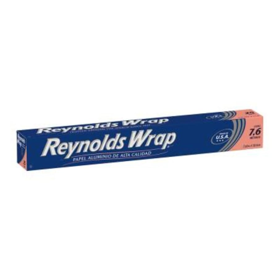 Papel Aluminio Reynolds Wrap 7.6 M x 30 Cm Caja 1 U