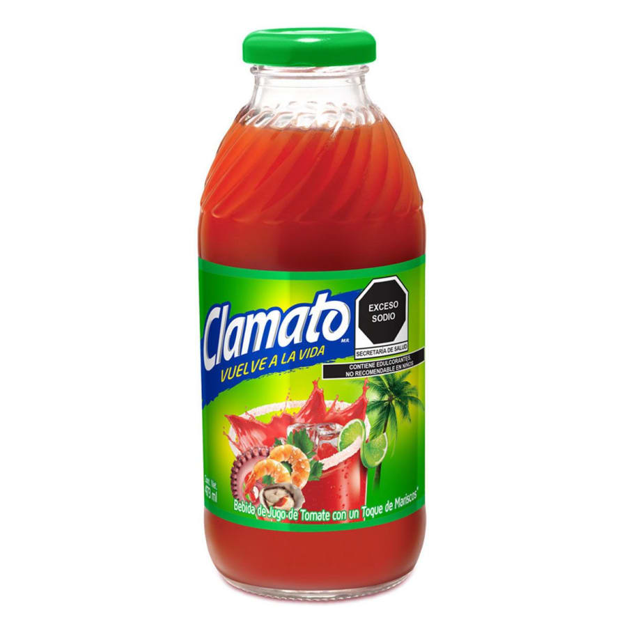 Jugo de Tomate Clamato Vuelve a la Vida 473 mL