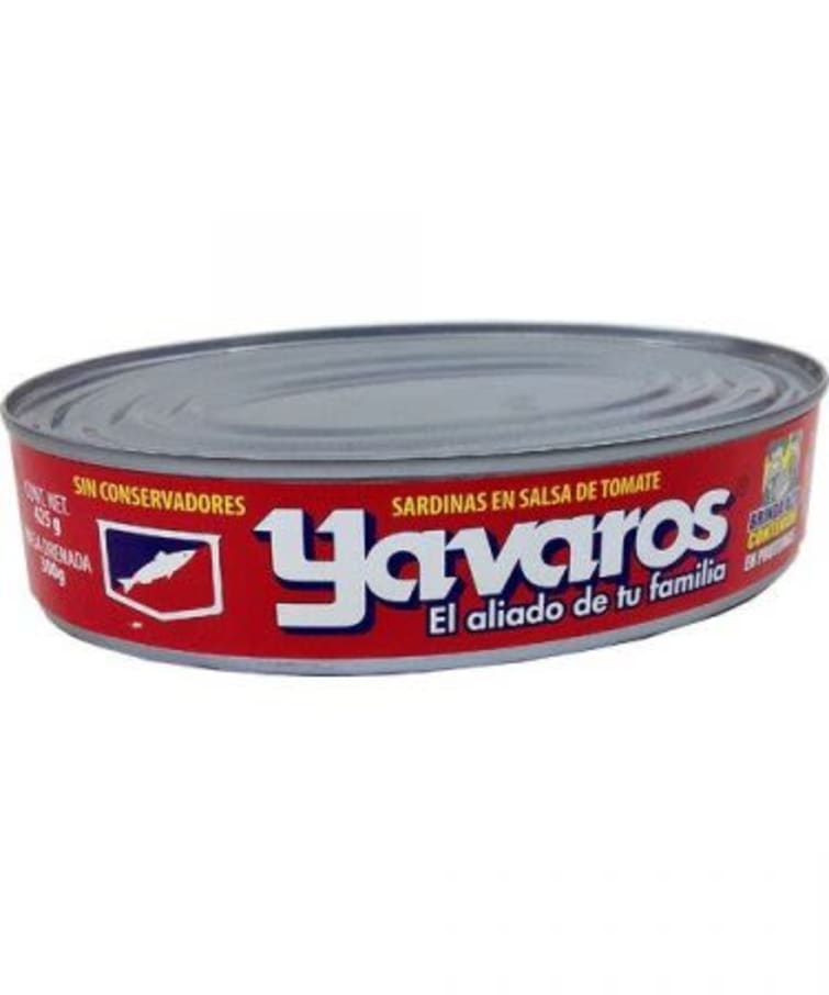 Sardinas Salsa De Tomate Yavaros 425 Gr