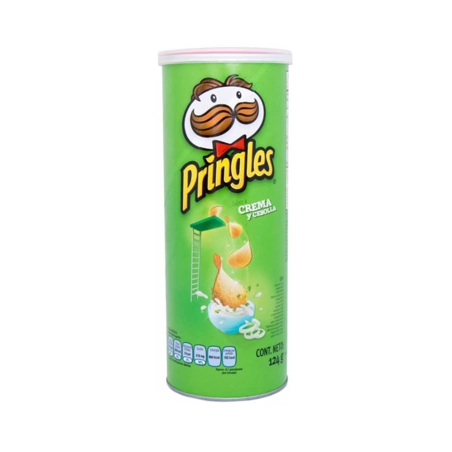 Papas Pringles Crema Y Especies 124 Gr