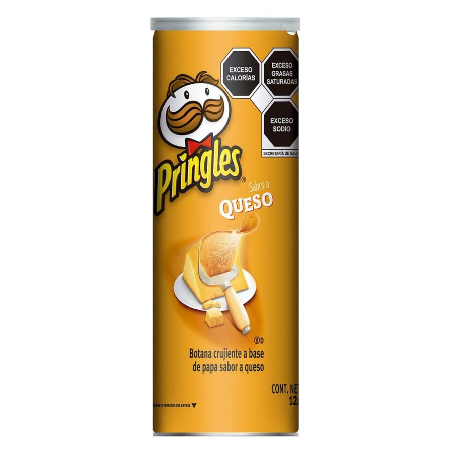 Botana Pringles Sabor a Queso 124 g