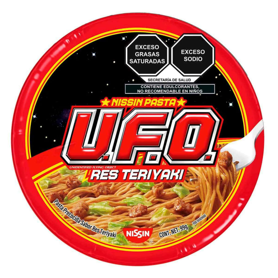 Nissin Pasta Ufo Res Teriyaki 99 Gr