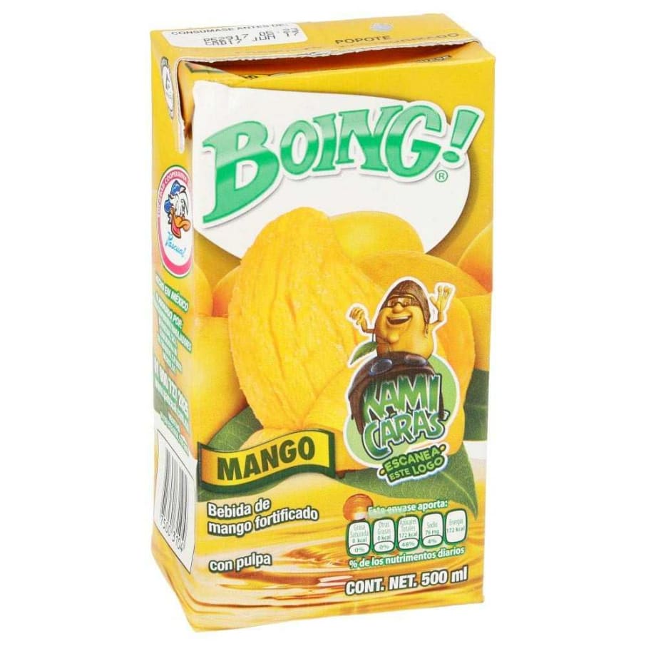 Jugo Boing 500 Ml Mango