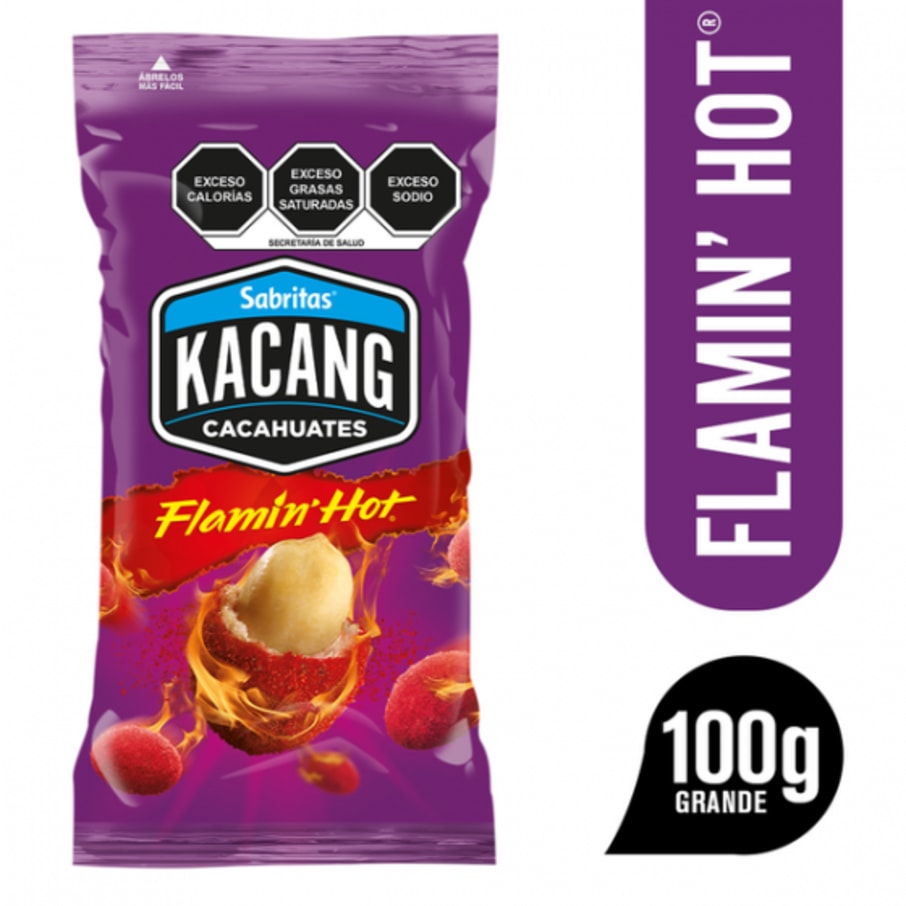 Sabritas Kacang Flamin Hot 100Gr