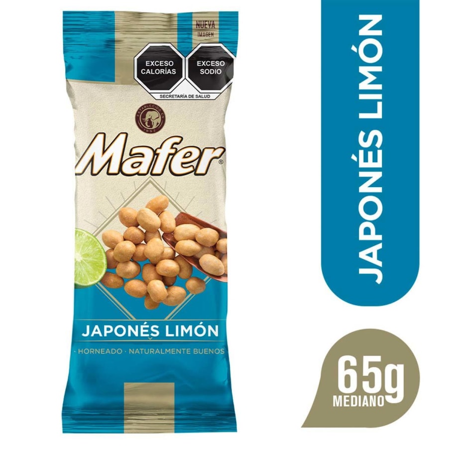 Cacahuate Mafer Japones Limon 65G