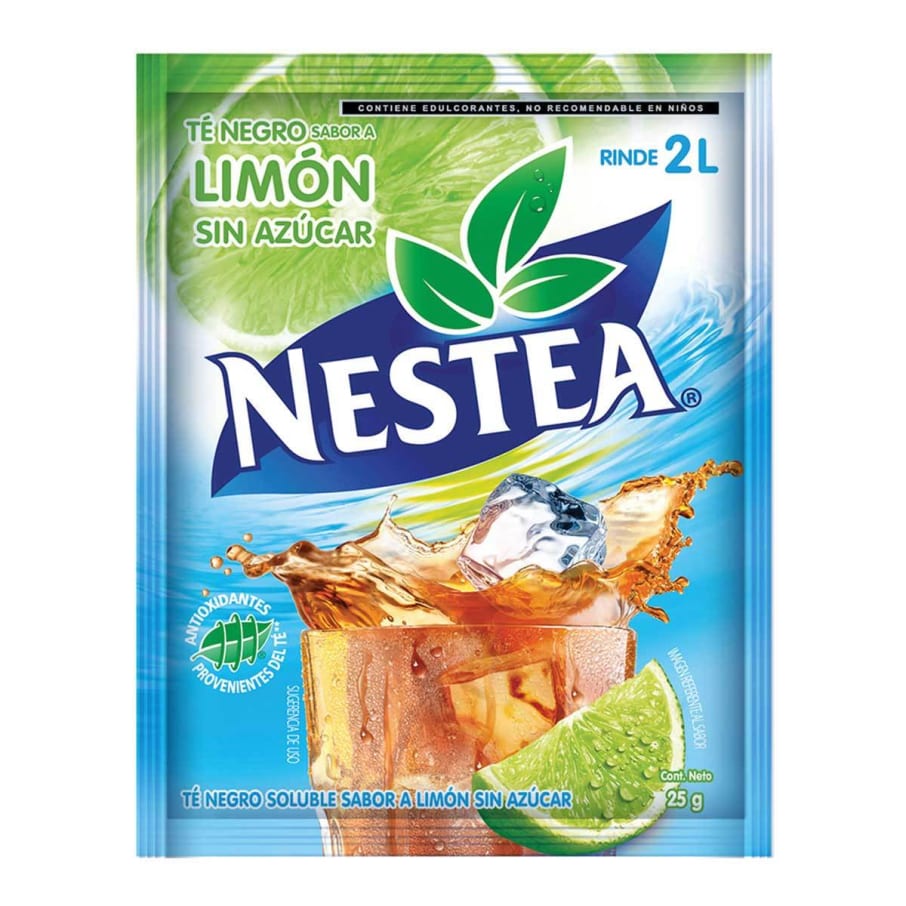 Bebida en Polvo Nestea Té Negro Limón Sobre 25g