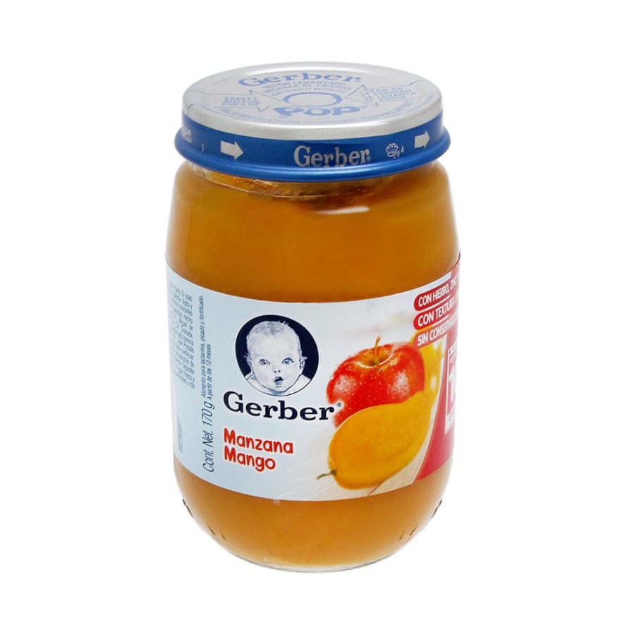 Papilla Gerber Cosecha Natural Etapa 3 Manzana Mango 170g