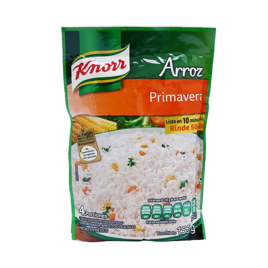 Arroz Knorr Instantaneo Primavera 155 g