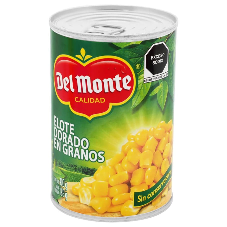 Elote Del Monte Dorado en Granos 400 g