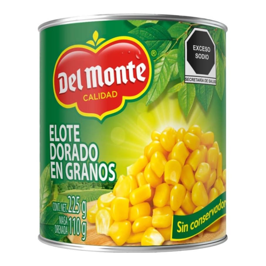 Elote Del Monte Dorado en Granos 225 g