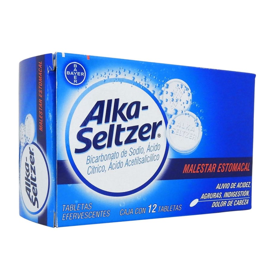 Antiácido Alka Seltzer 12 U