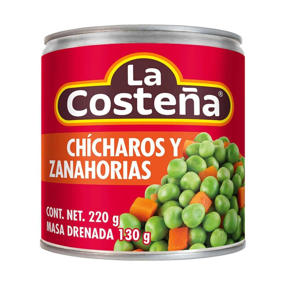 Ensalada La Costeña Chicharos con Zanahorias 220 g