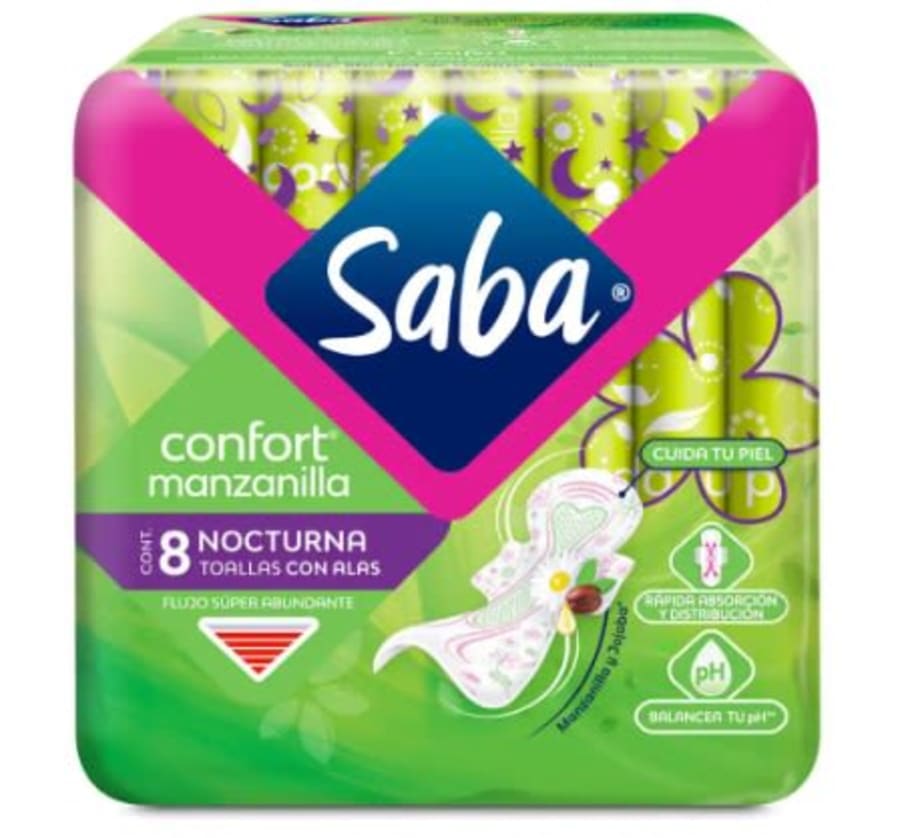 Toalla Sanitaria Saba Confort man