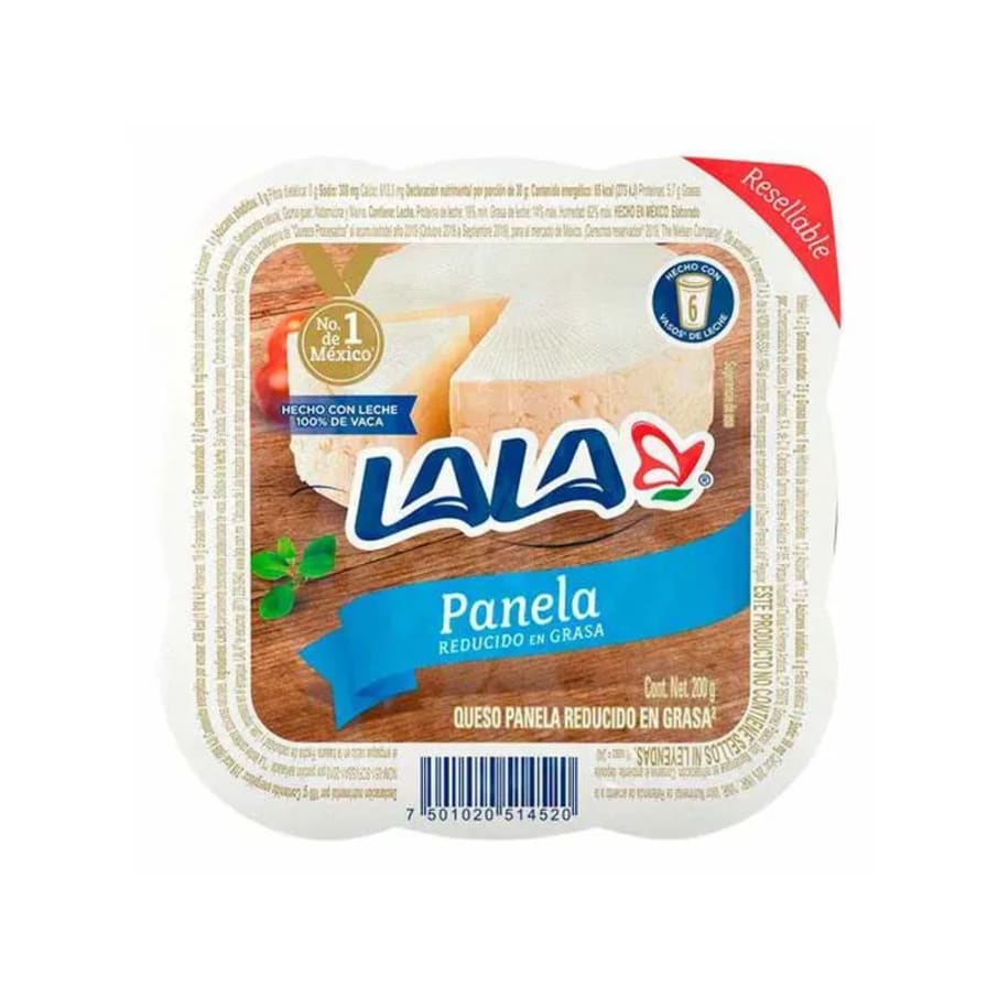 Queso Panela Lala Light 200g