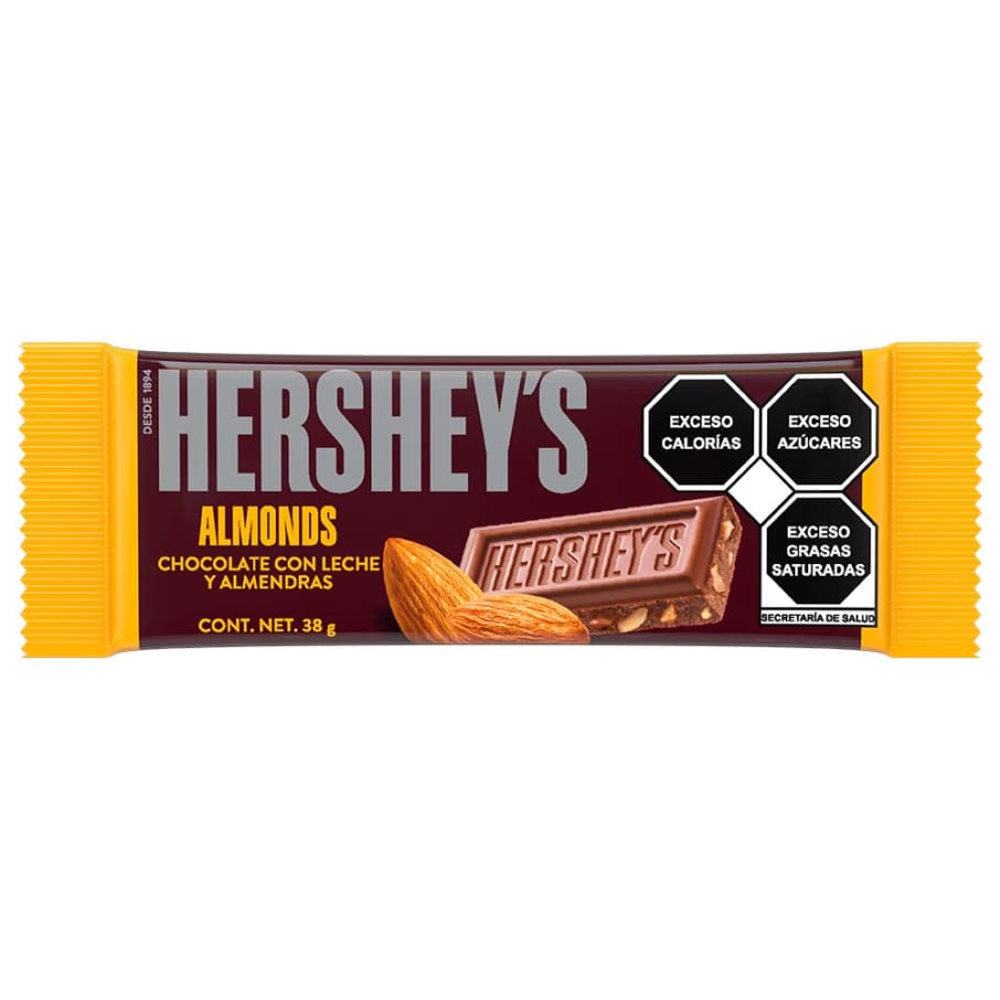 Chocolate Hersheys Almendra 38 g