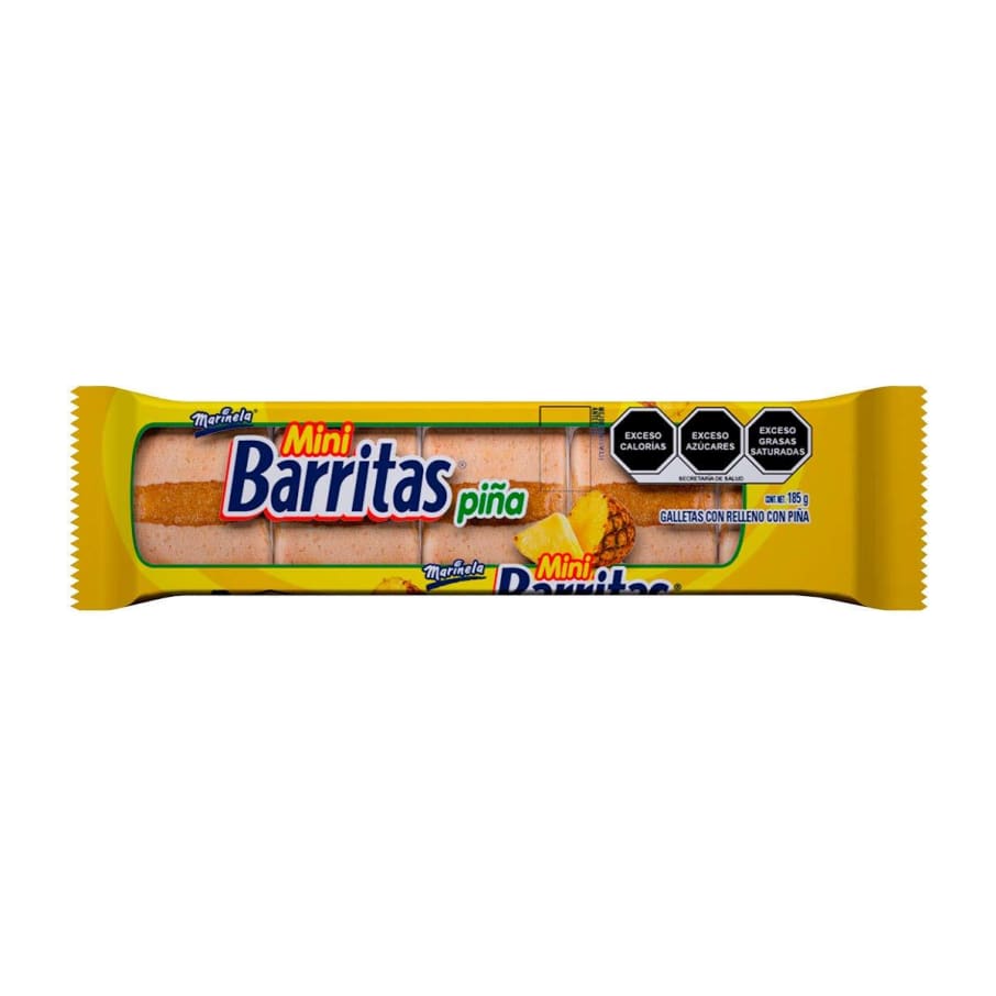 Galletas Piña Mini Barritas 185 g