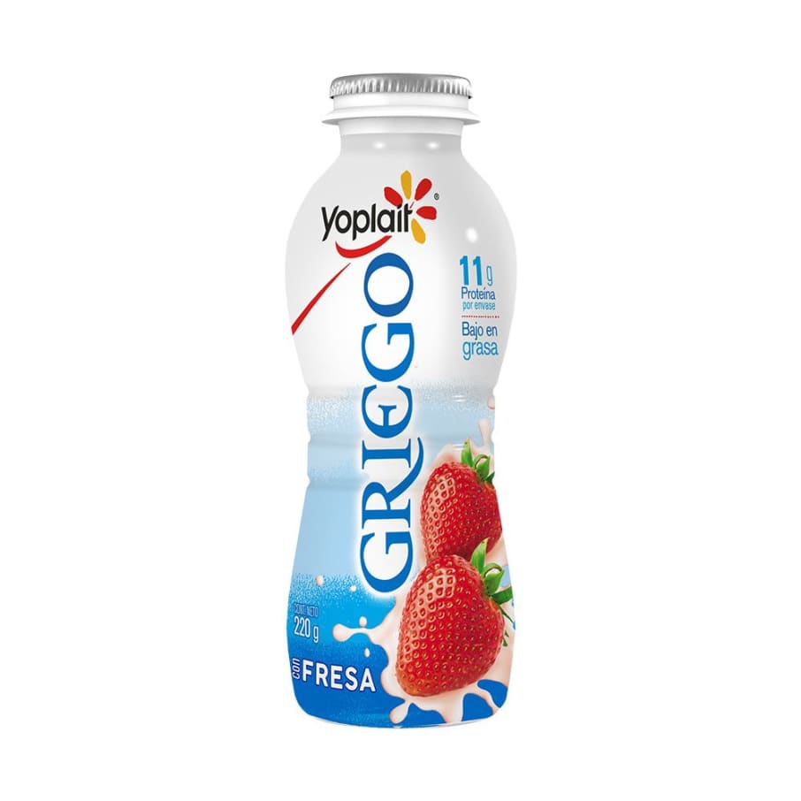 Yoghurt Bebible Yoplait Griego Fresa 220 g